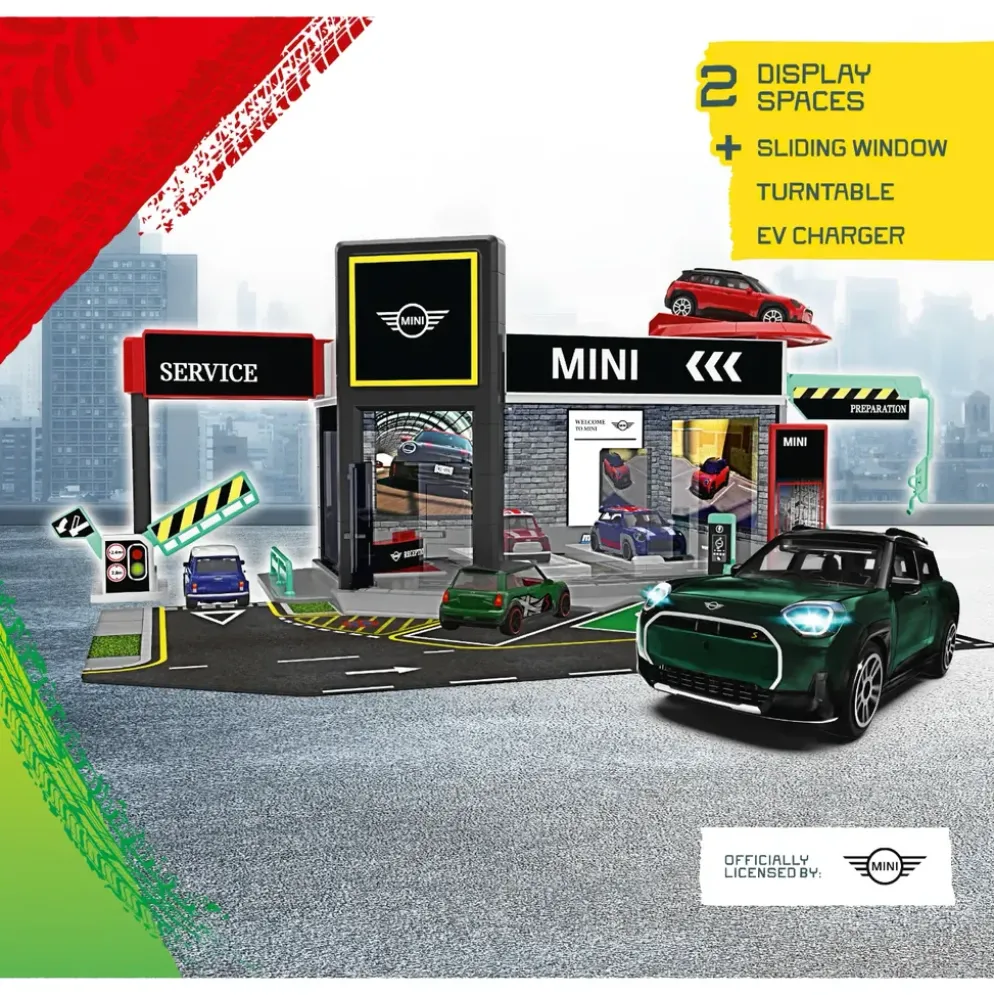 Mini Showroom + Mini Aceman SE - Majorette
