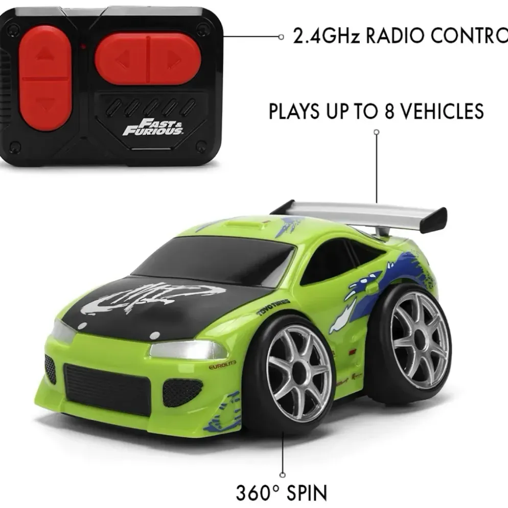 Mitsubishi Eclipse - Fast & Furious - Small Blocks - Radiostyrd - 10 cm - Jada