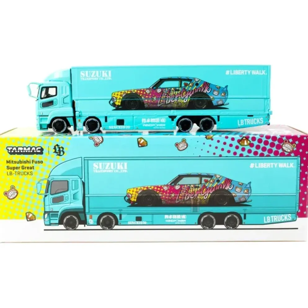 Mitsubishi Fuso Super Great - LB-TRUCKS - TRUCK64 - Tarmac Works - 1:64