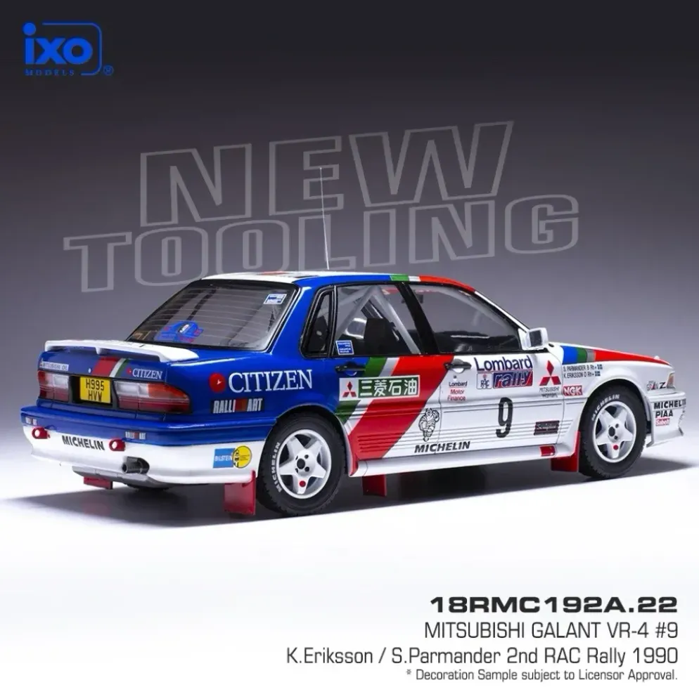 Mitsubishi Galant VR-4 - Eriksson / Permander - 1990 - Ixo - 1:18