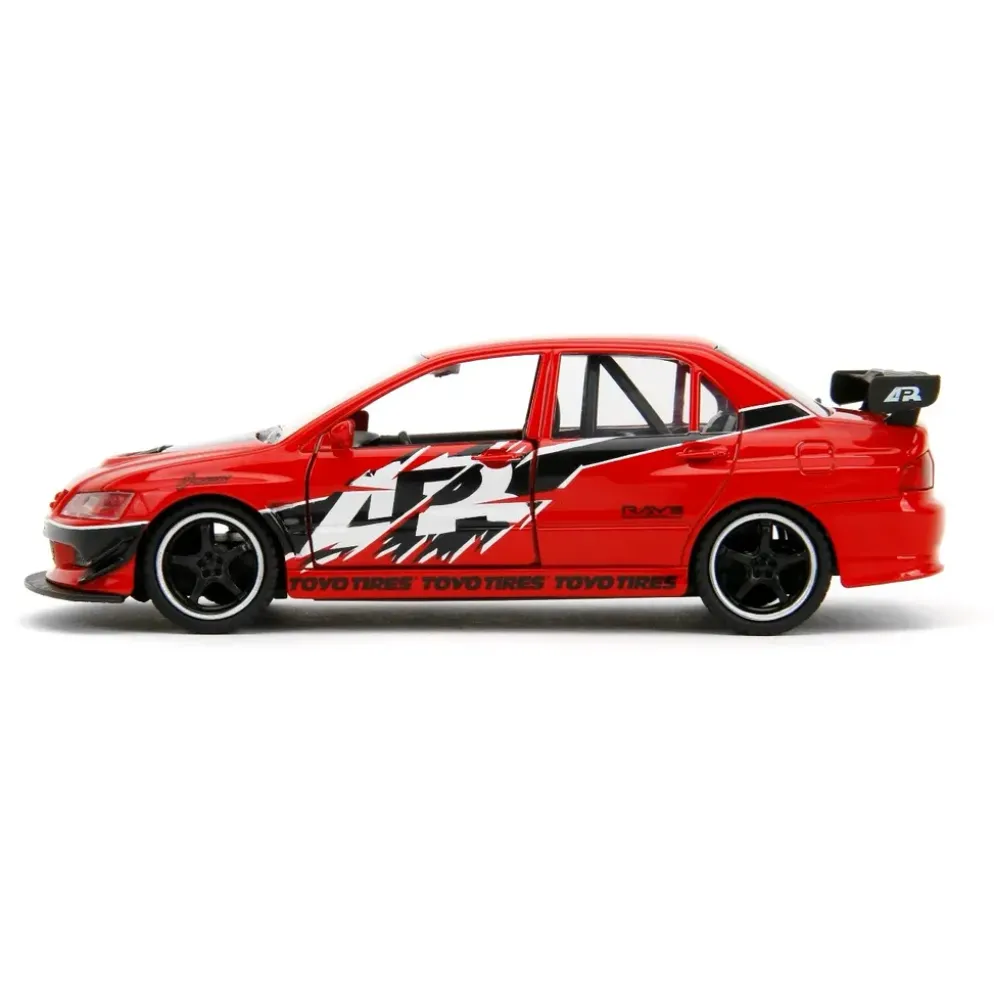 Mitsubishi Lancer Evolution IX - Röd - Fast & Furious - Jada