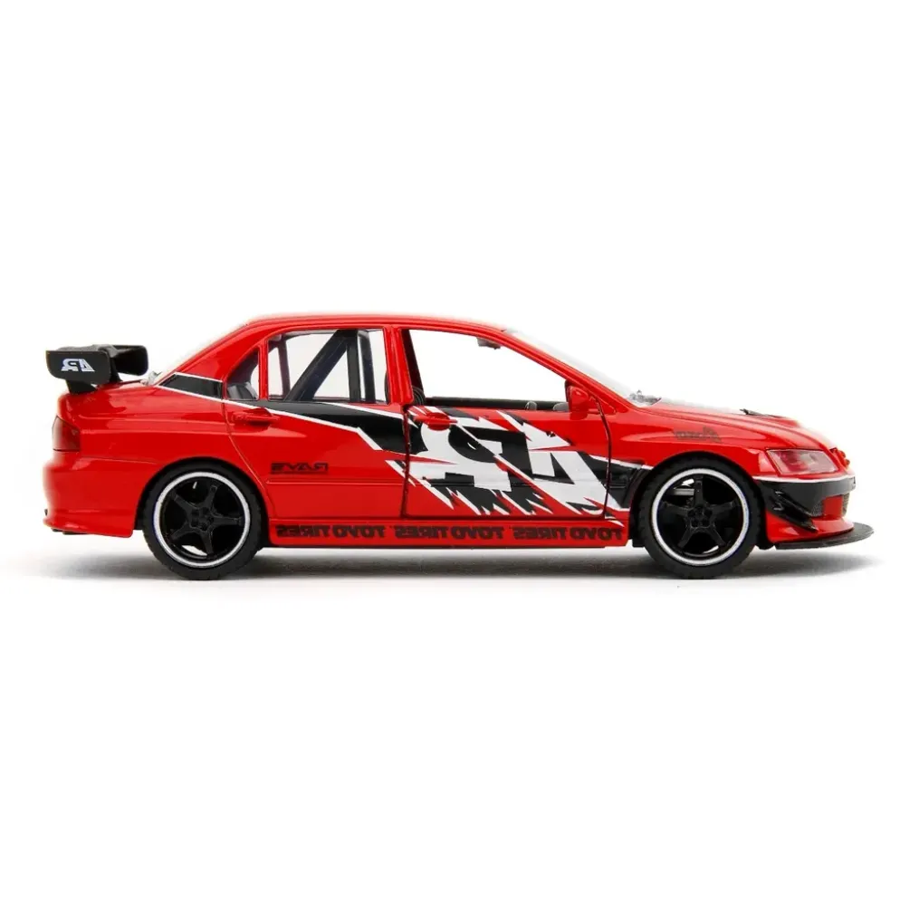 Mitsubishi Lancer Evolution IX - Röd - Fast & Furious - Jada