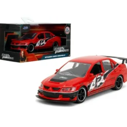 Mitsubishi Lancer Evolution IX - Röd - Fast & Furious - Jada