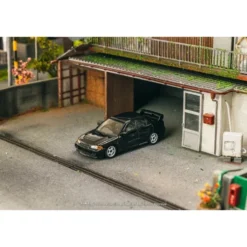 Mitsubishi Lancer GSR Evolution III - Svart - Tarmac - 1:64