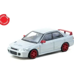 Mitsubishi Lancer GSR Evolution - Röd - Tarmac Works - 1:64
