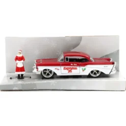 Mrs. Santa Claus & 1957 Chevrolet Bel Air - Jada Toys - 1:32