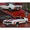 Mustang Mach 1 - 351 RAM AIR - 1972 - Plåtskylt - 38x31 cm