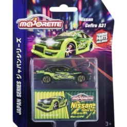 Nissan Cefiro A31 - Grön - Tuning - Japan Series - Majorette