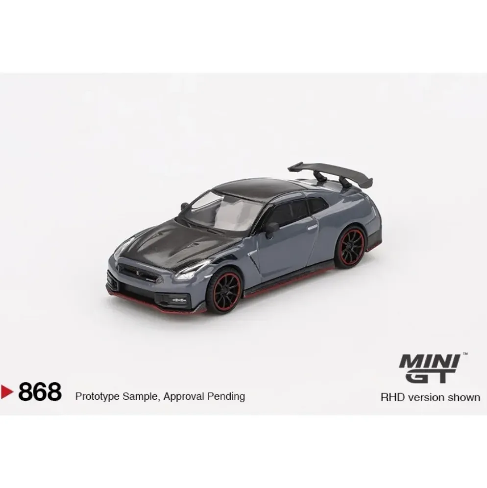 Nissan GT-R NISMO (R35) 2024 - Stealth Gray - 868 - Mini GT