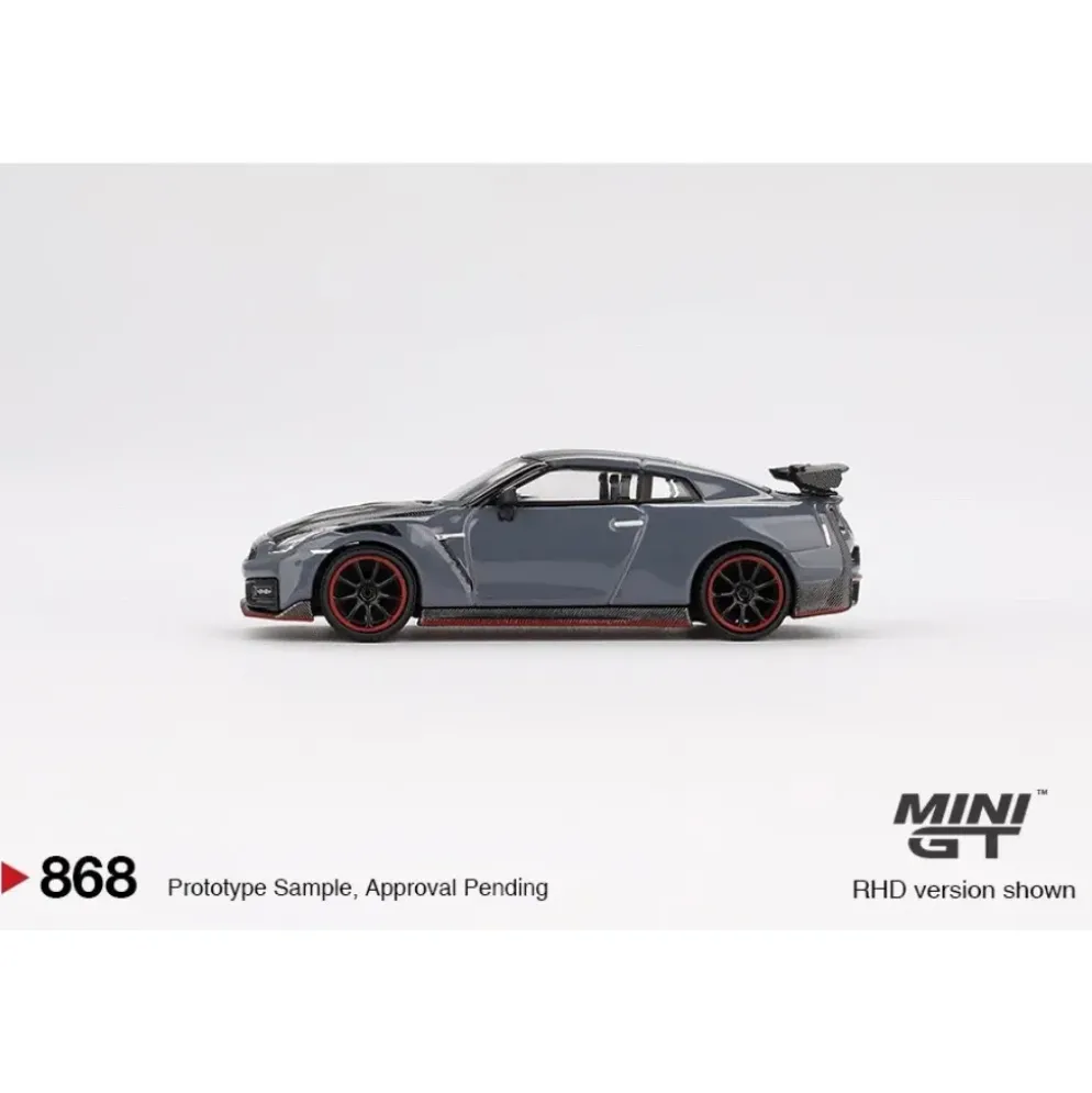 Nissan GT-R NISMO (R35) 2024 - Stealth Gray - 868 - Mini GT