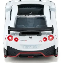 Nissan GT-R Nismo - Vit - 1579 - Siku - 7 cm