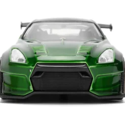 2009 Nissan GT-R (R35) Ben Sopra - Grön - Pink Slips - Jada - 13 cm