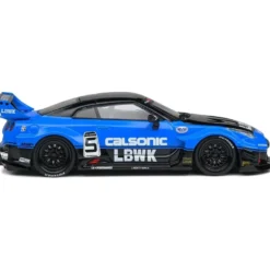 Nissan GT-R (R35) - Liberty Walk - Blå - Solido - 1:43