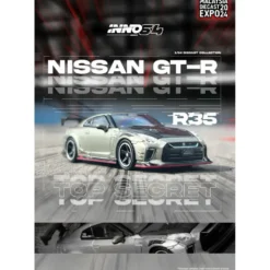 Nissan GT-R (R35) Malaysia Expo 2024 - Inno64 - 1:64