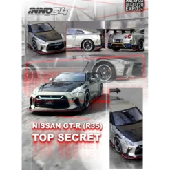 Nissan GT-R (R35) Malaysia Expo 2024 - Inno64 - 1:64