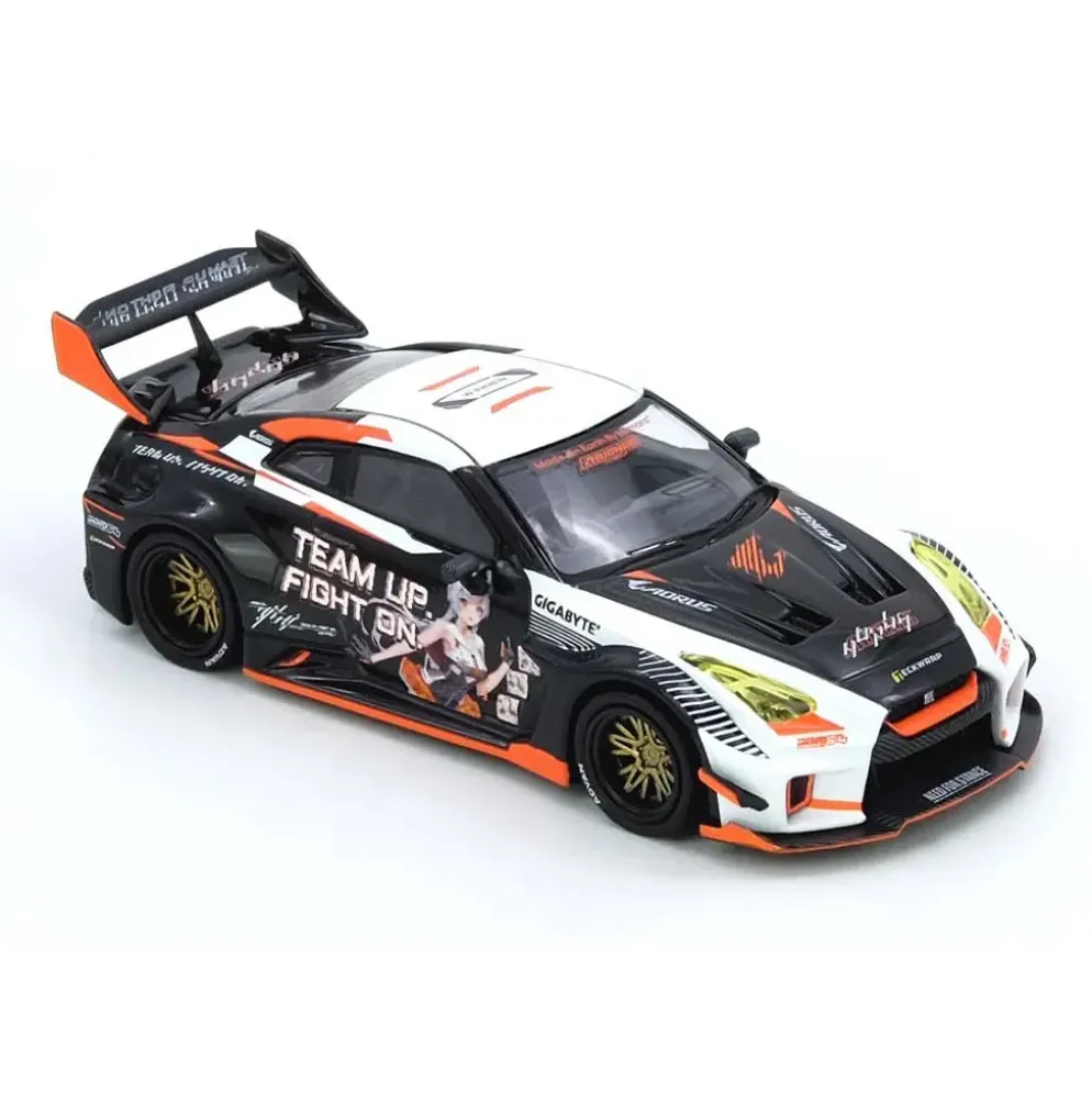 Nissan GT-R (R35) Widebody - Aorus X Inno64 - Inno Models - 1:64