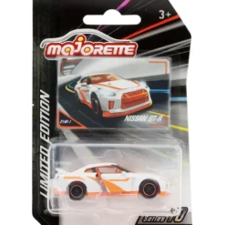 Nissan GT-R - Vit / Orange - Limited Edition 10 - Majorette
