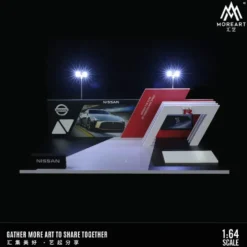 Nissan - Mässmonter - LED-belysning - 1:64