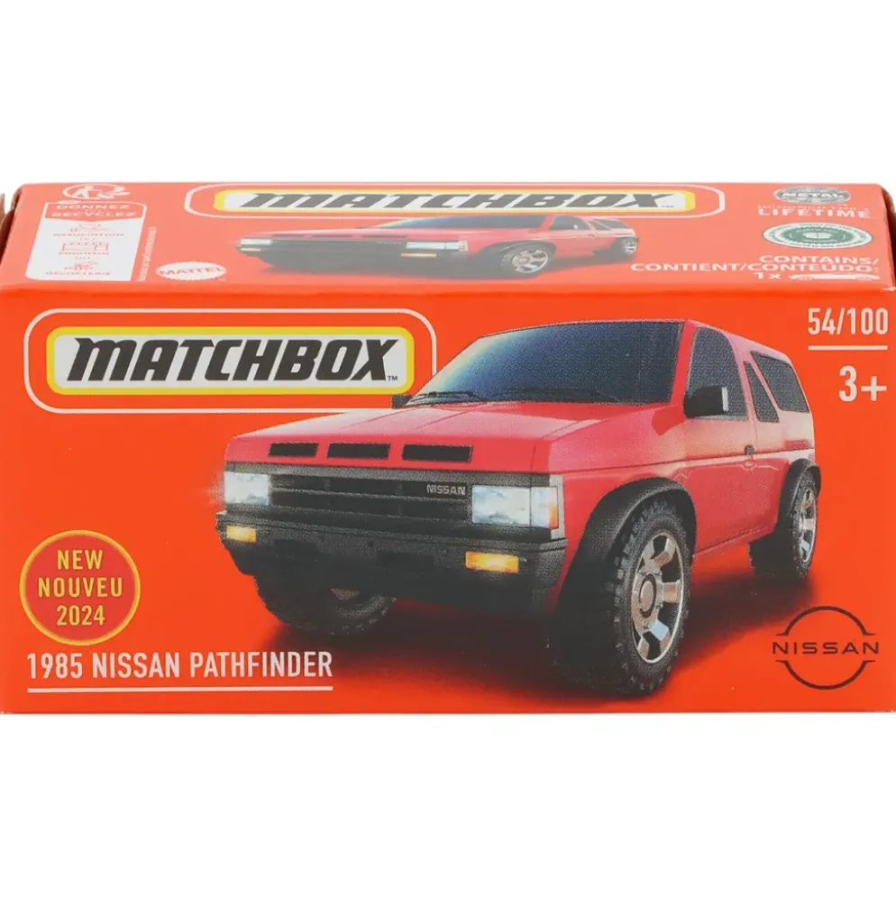 1985 Nissan Pathfinder - Röd - Power Grab 54/100 - Matchbox