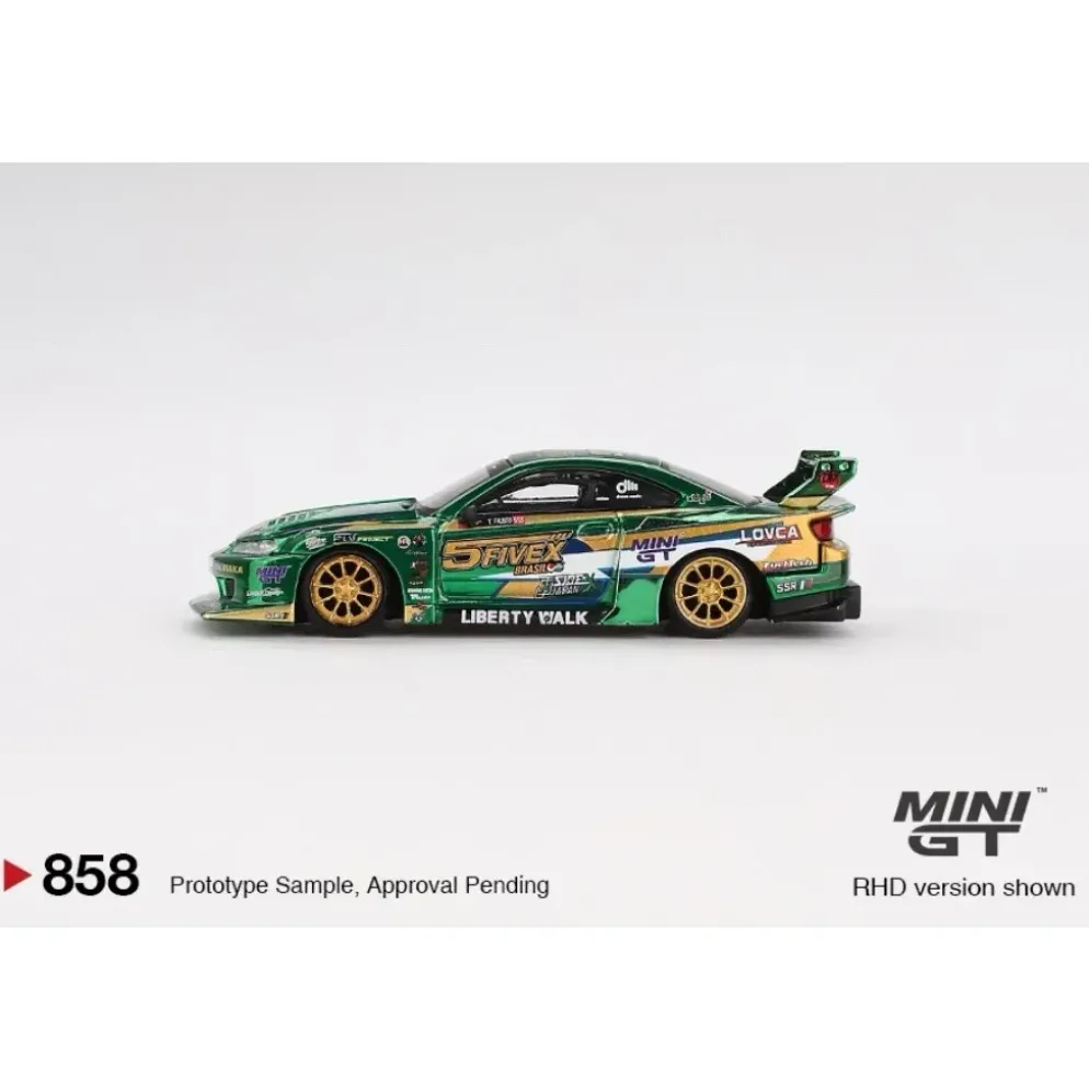Nissan Silvia (S15) LB-Super Silhouette - Mini GT - 1:64