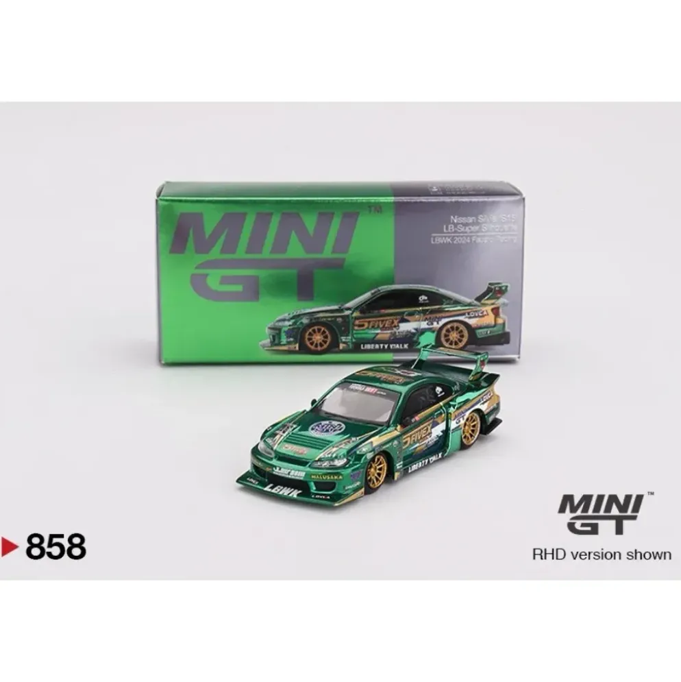 Nissan Silvia (S15) LB-Super Silhouette - Mini GT - 1:64