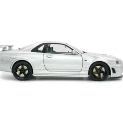 Nissan Skyline GT-R (BNR34) Nismo Parts - Silver - 1999 - Solido - 1:18