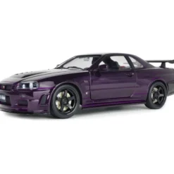 Nissan Skyline GT-R (BNR34) Z-Tune - Lila - 1999 - Solido - 1:18