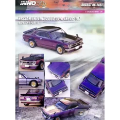 Nissan Skyline 2000 GT-R (KPGC10) - Lila - Inno64