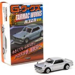 Nissan Skyline 2000GT-R (KPGC10) - Silver - Tarmac - 1:64