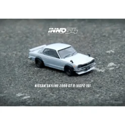 Nissan Skyline 2000 GT-R (KPGC10) - Silver - Inno64 - 1:64