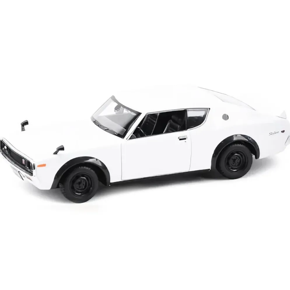 1973 Nissan Skyline 2000GT-R (KPGC110) - Vit - Maisto - 1:24