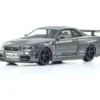 Nissan Skyline GT-R med LED-belysning - Grå- Kyosho - 1:64