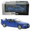 Nissan Skyline GT-R (R33) - 1997 - Blå - WhiteBox - 1:24
