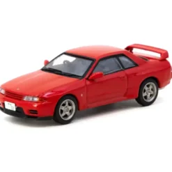 Nissan Skyline GT-R - Röd + Chase - J-Collection / Tarmac - 1:64