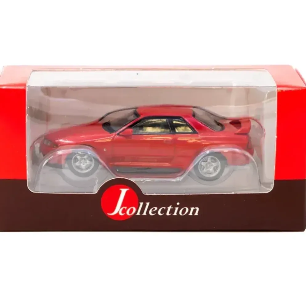 Nissan Skyline GT-R - Röd - J-Collection / Tarmac - 1:64