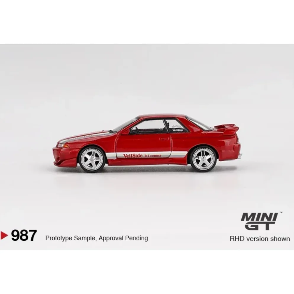 Nissan Skyline GT-R (R32) VeilSide Combat C-I - Gem Red - 987 - Mini GT
