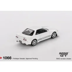 Nissan Skyline GT-R (R32) VeilSide Combat C-I - Vit - 1066 - Mini GT
