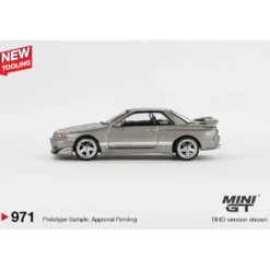 Nissan Skyline GT-R (R32) Veilside Combat C-I Veilside Combat Grey - Grå - 971 - Mini GT - 1:64