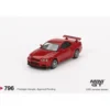 Nissan Skyline GT-R (R34) V-Spec - Röd 781 - Mini GT - 1:64
