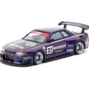 Nissan Skyline (R32) Widebody - Lila - Tarmac Works - 1:64