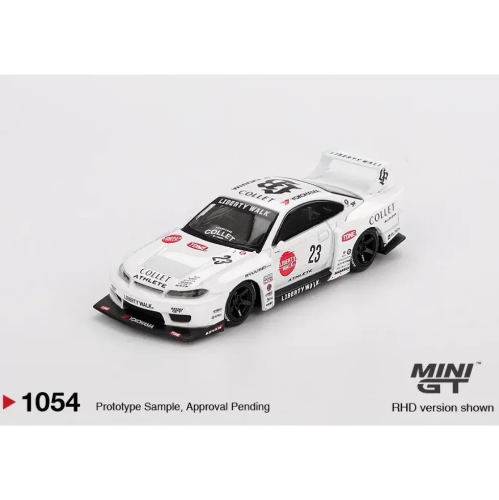 Nissan S15 SILVIA LB-Super Silhouette - ATHLETE - 1054 - Mini GT
