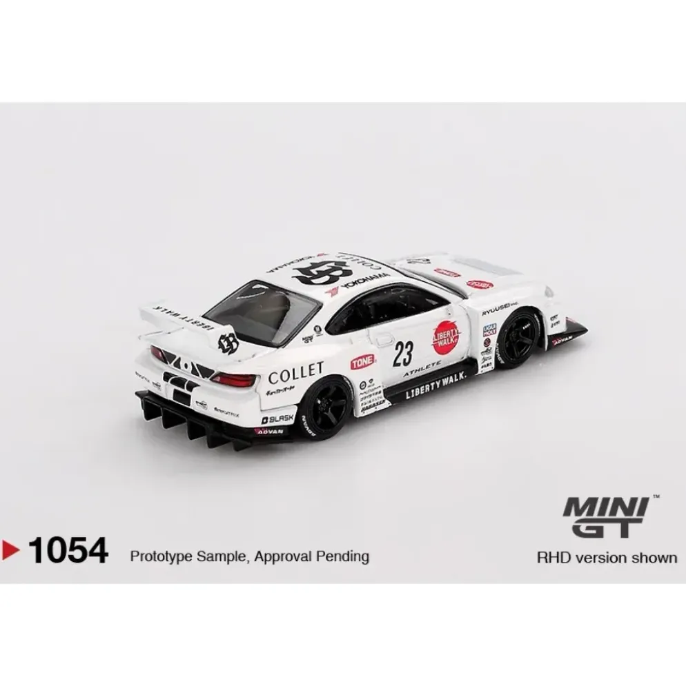 Nissan S15 SILVIA LB-Super Silhouette - ATHLETE - 1054 - Mini GT