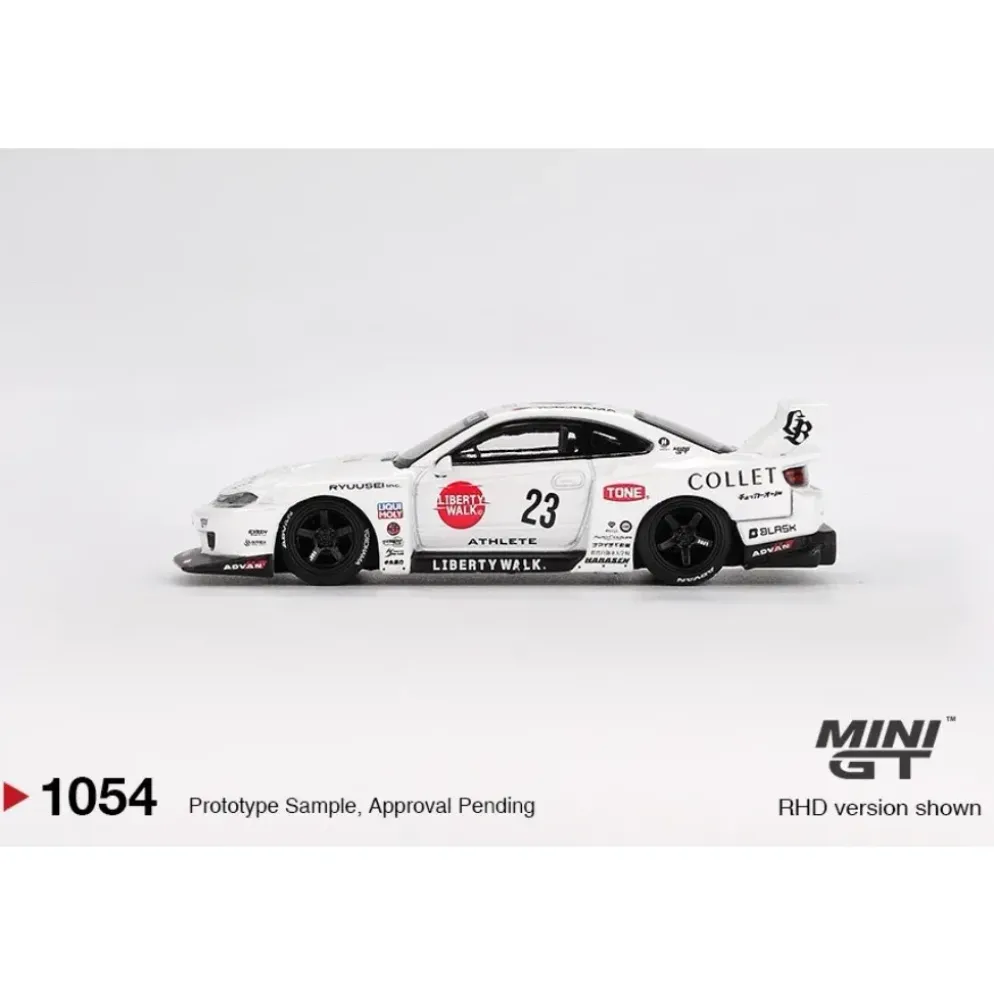 Nissan S15 SILVIA LB-Super Silhouette - ATHLETE - 1054 - Mini GT