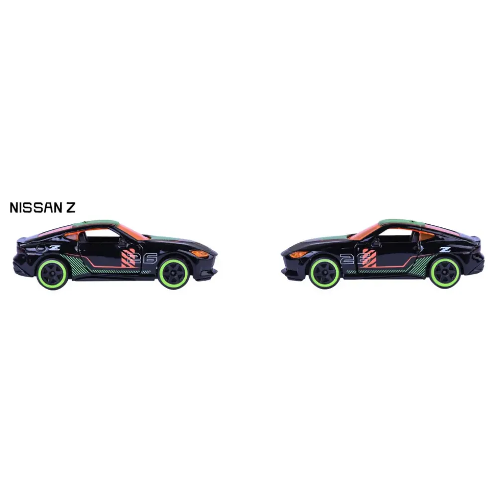 Nissan Z - Neon Racer Premium Cars - Majorette - 7 cm