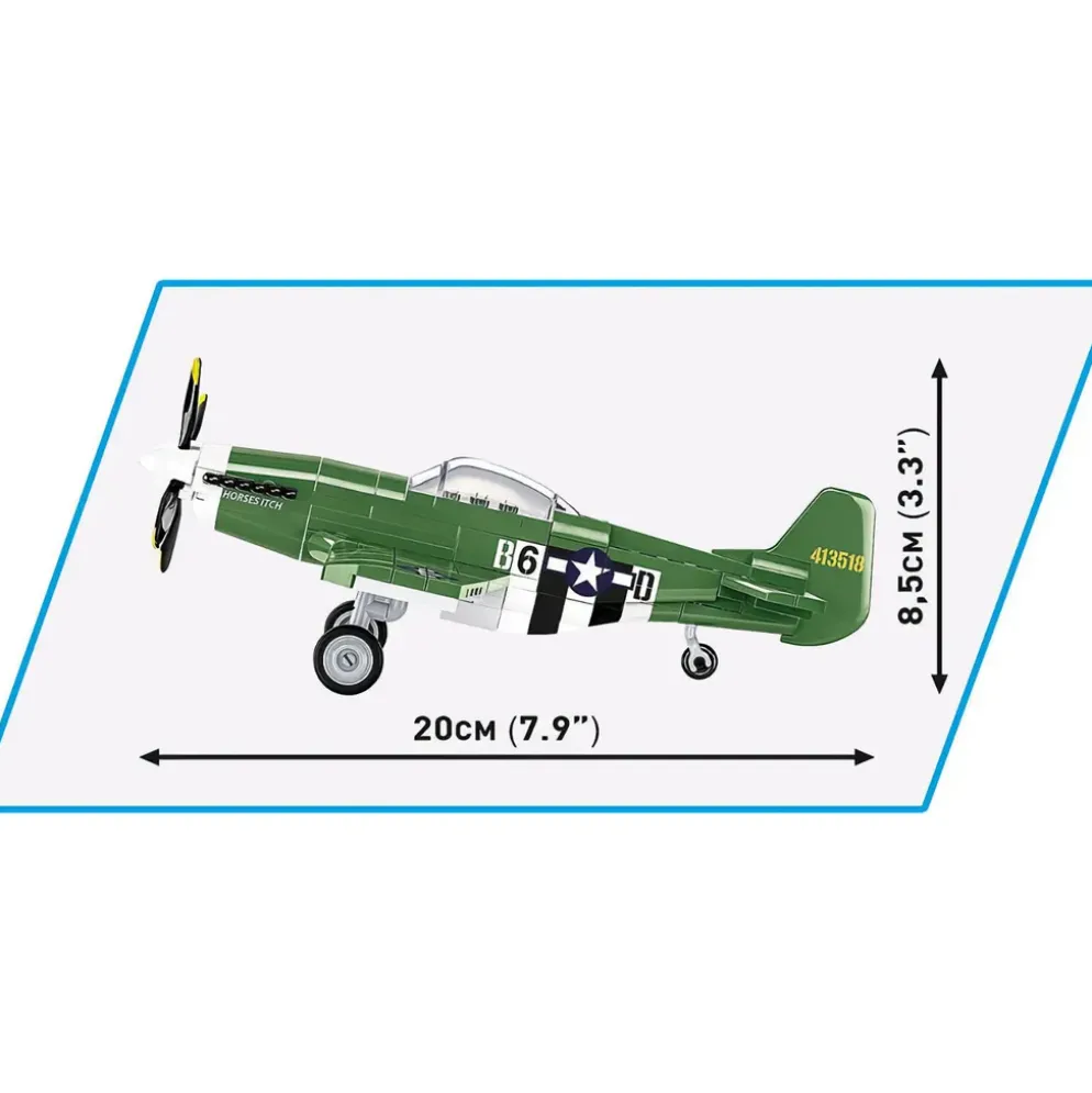 North American P-51D Mustang - Byggklossar - 5860 - COBI - 1:48