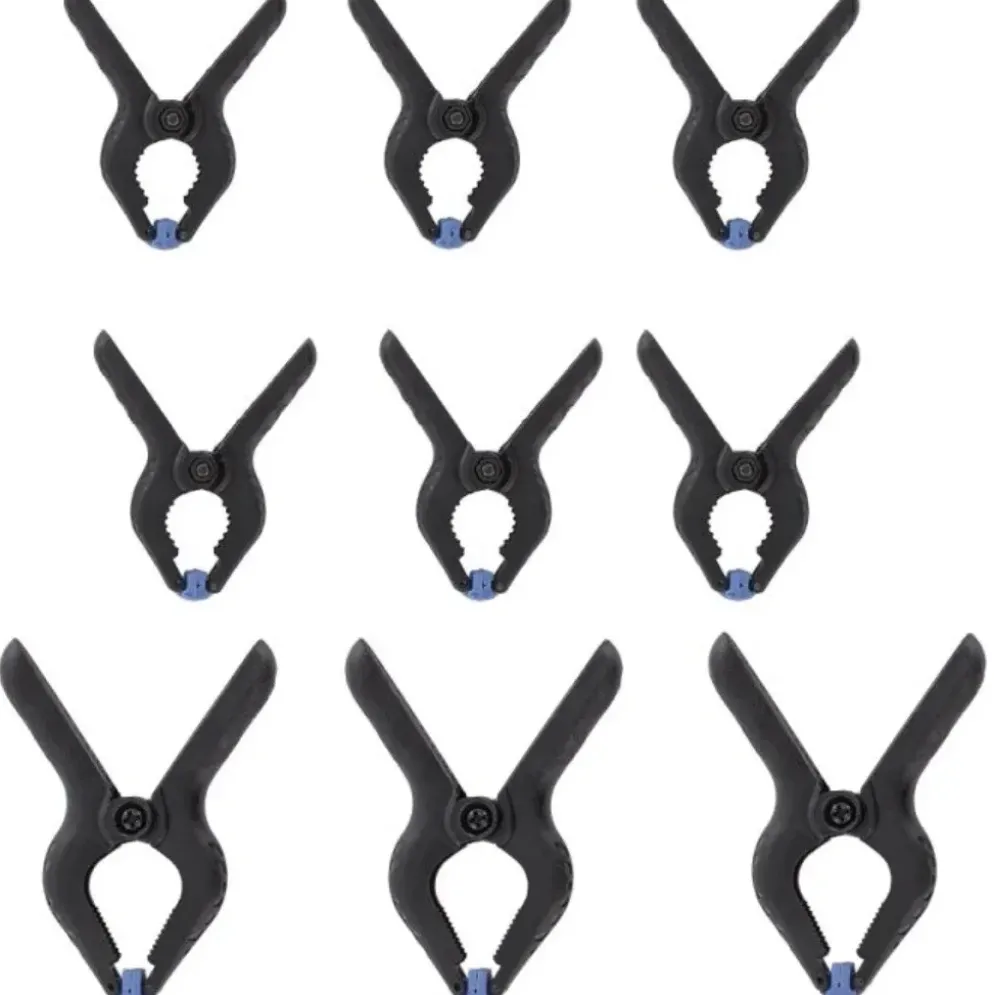 Nylon Grip Clamps Set - 9 klämmor - PCL3000 - Hobby Craft