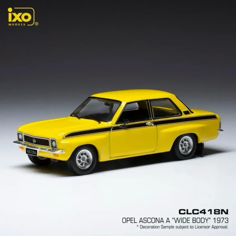 Opel Ascona A "Tuning" - 1973 - Gul - Ixo Models - 1:43
