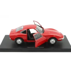 Opel GT 1900 - 1968 - Röd - Hachette Models - 1:24