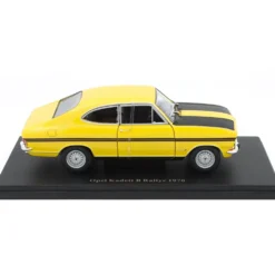 Opel Kadett B Rallye - 1970 - Gul - Hachette Models - 1:24