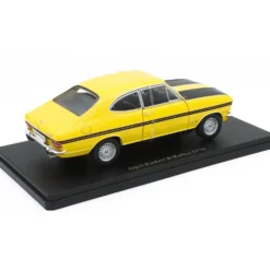 Opel Kadett B Rallye - 1970 - Gul - Hachette Models - 1:24